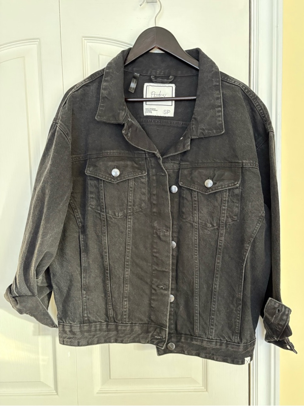 Black Jean Jacket